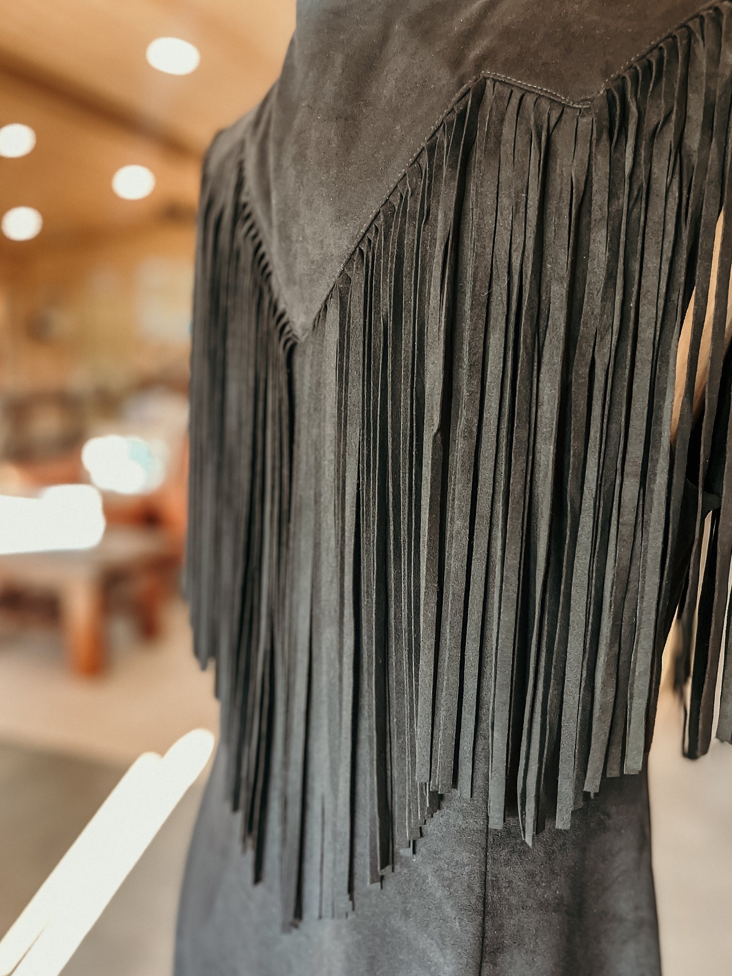 Black Fringe Dress HP