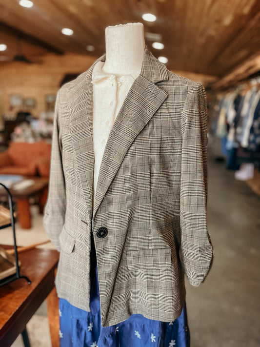 Plaid Blazer HP