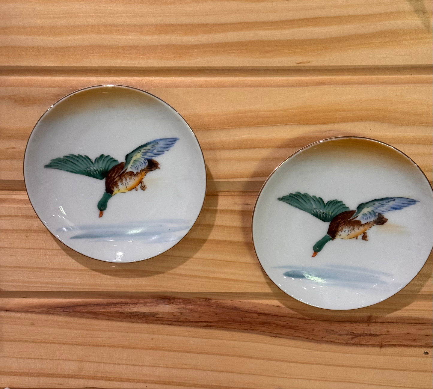 Mini Vintage Duck Plate