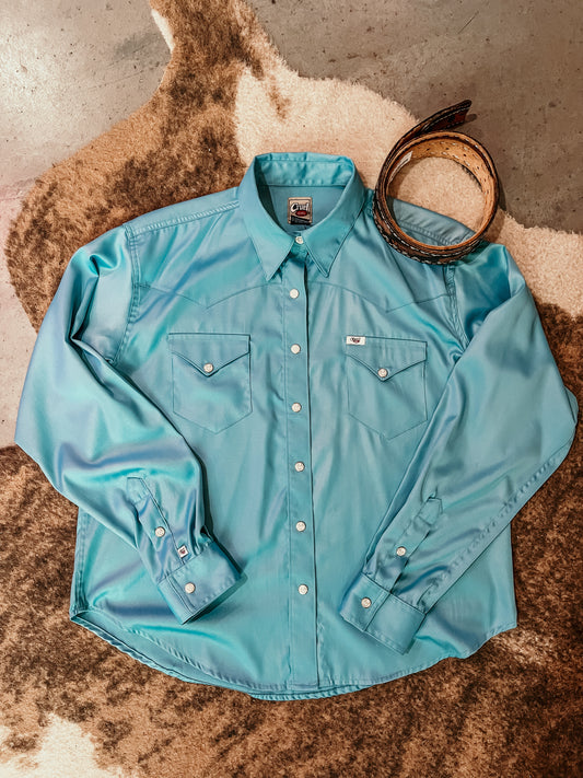 Vintage Turquoise Cruel Girl Top HP