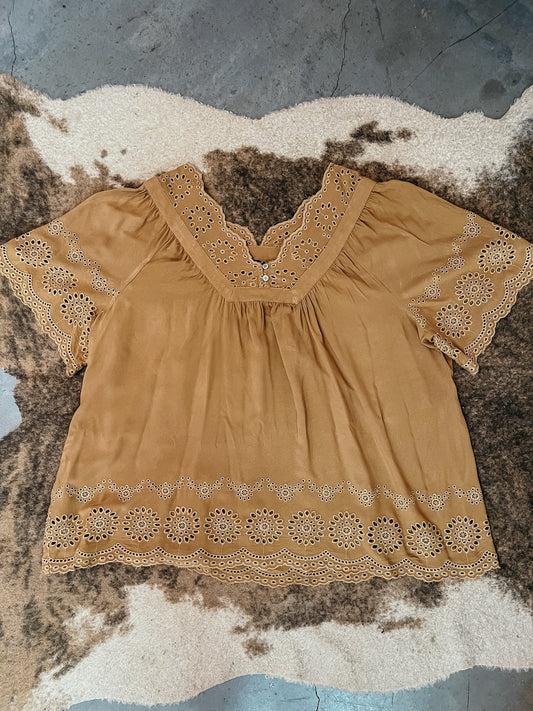 Brown Blouse HP