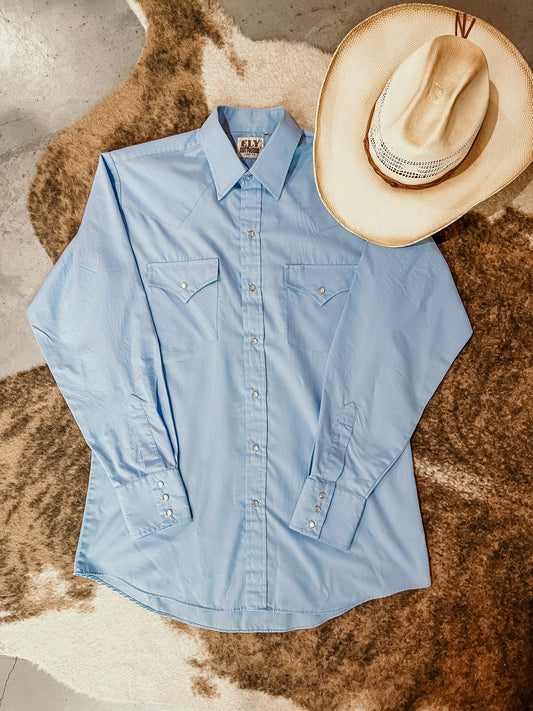 Baby Blue Pearl Snap HP