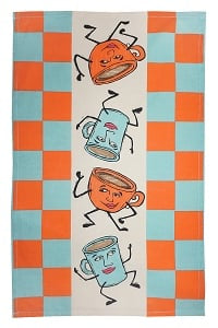 Coffee Cup Kitchen Tea Towel
