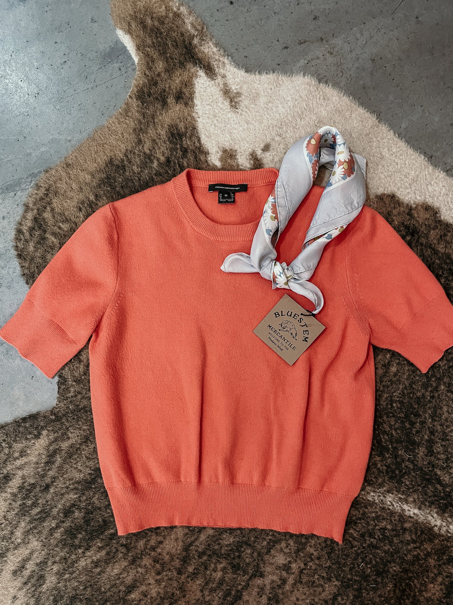 Vintage Salmon Sweater HP