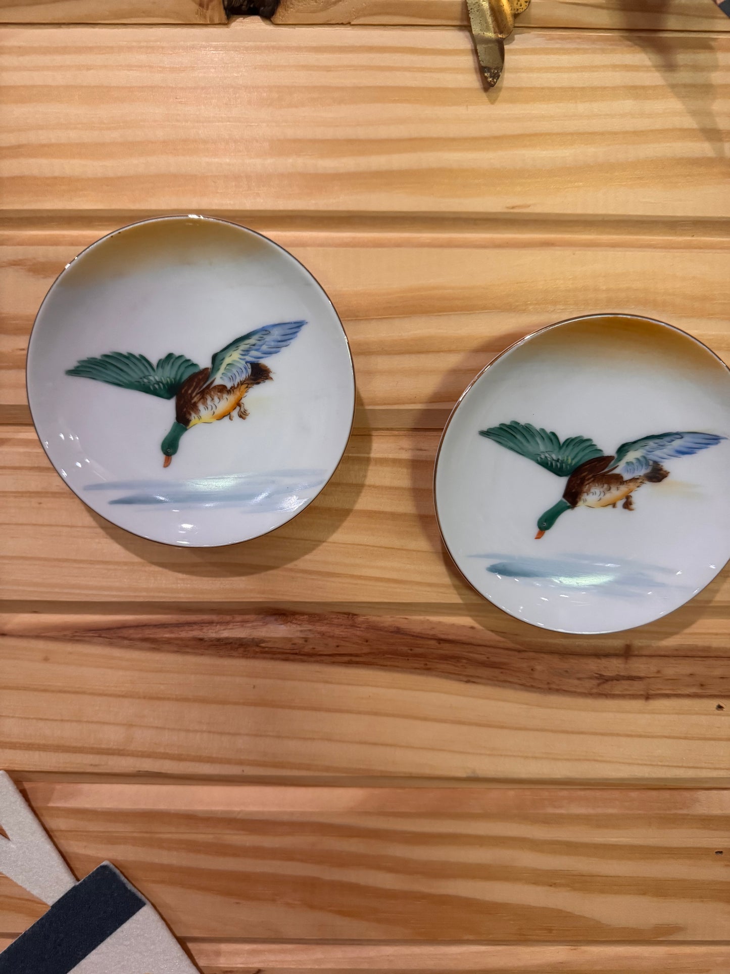 Mini Vintage Duck Plate