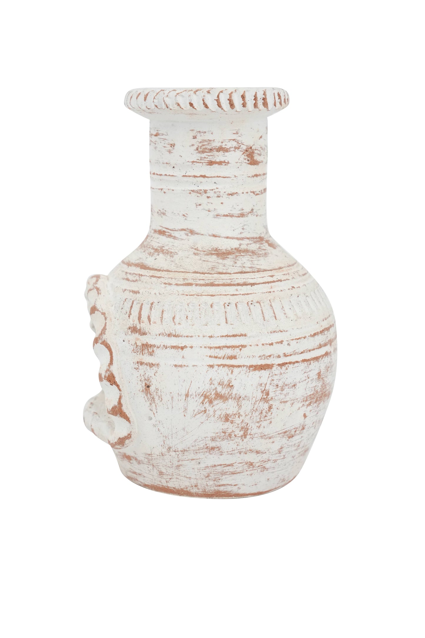 Mini-Clay Chimney White LU