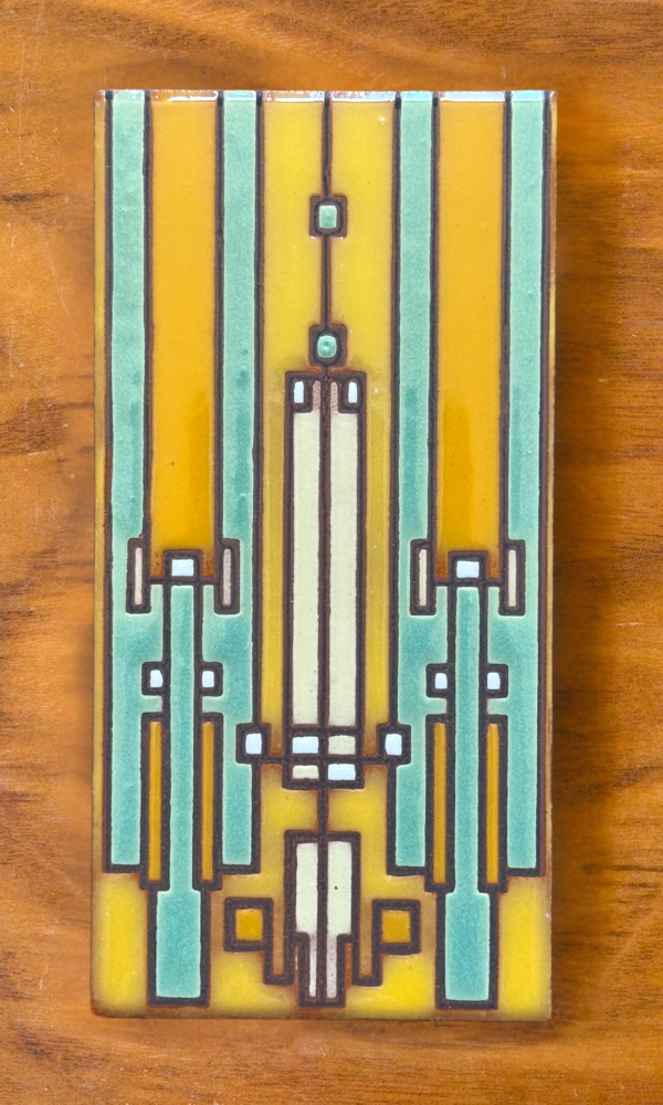 Coonley House | Frank Lloyd Wright© 3x6 Tile