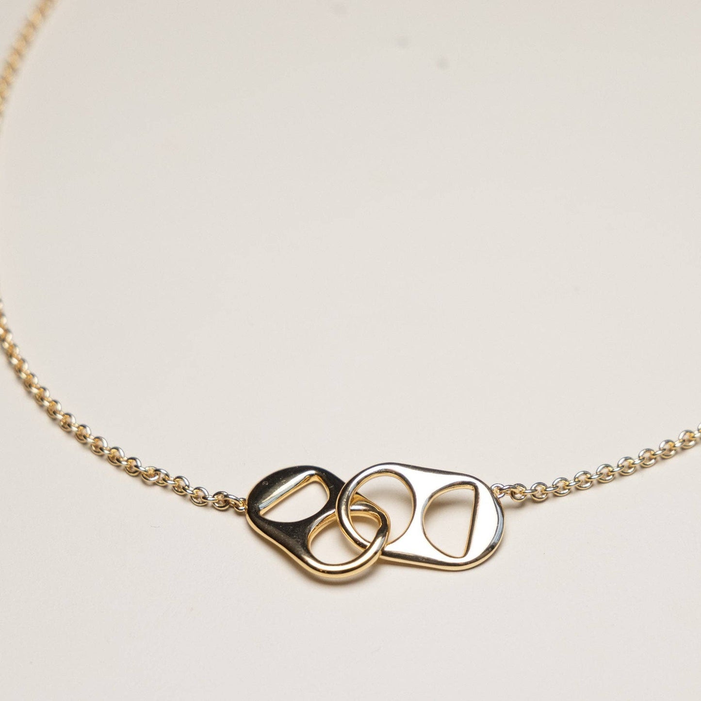 Soda Tab Necklace: Silver HP