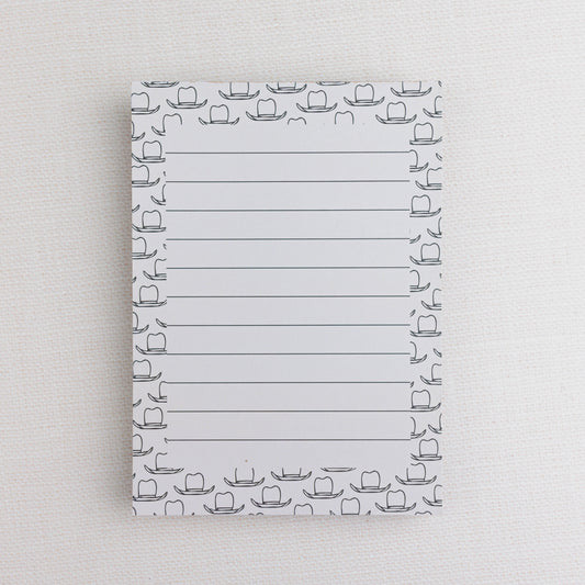 Cowboy Hats Notepad