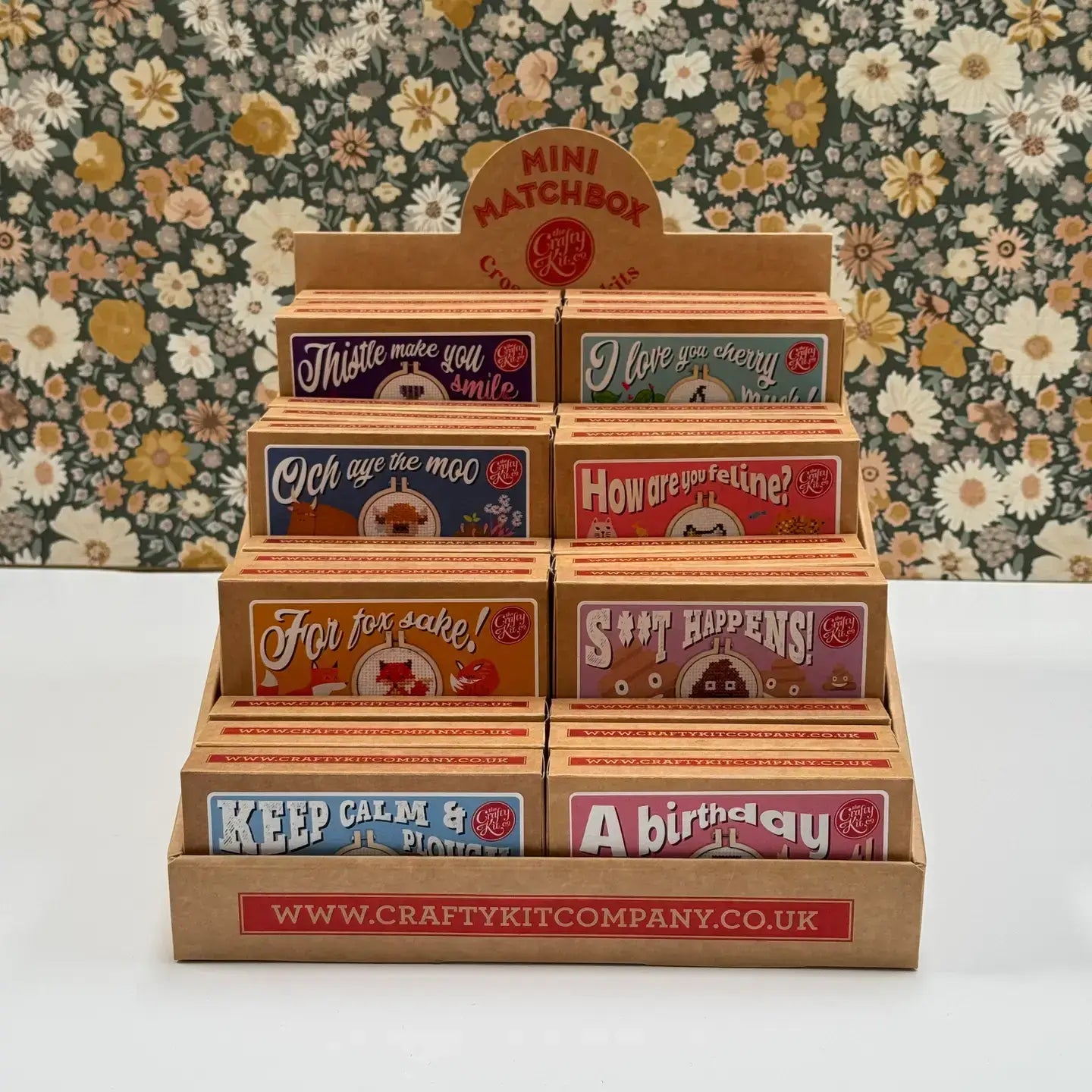 Giddy Up Gorgeous! Mini Matchbox Cross Stitch Kit
