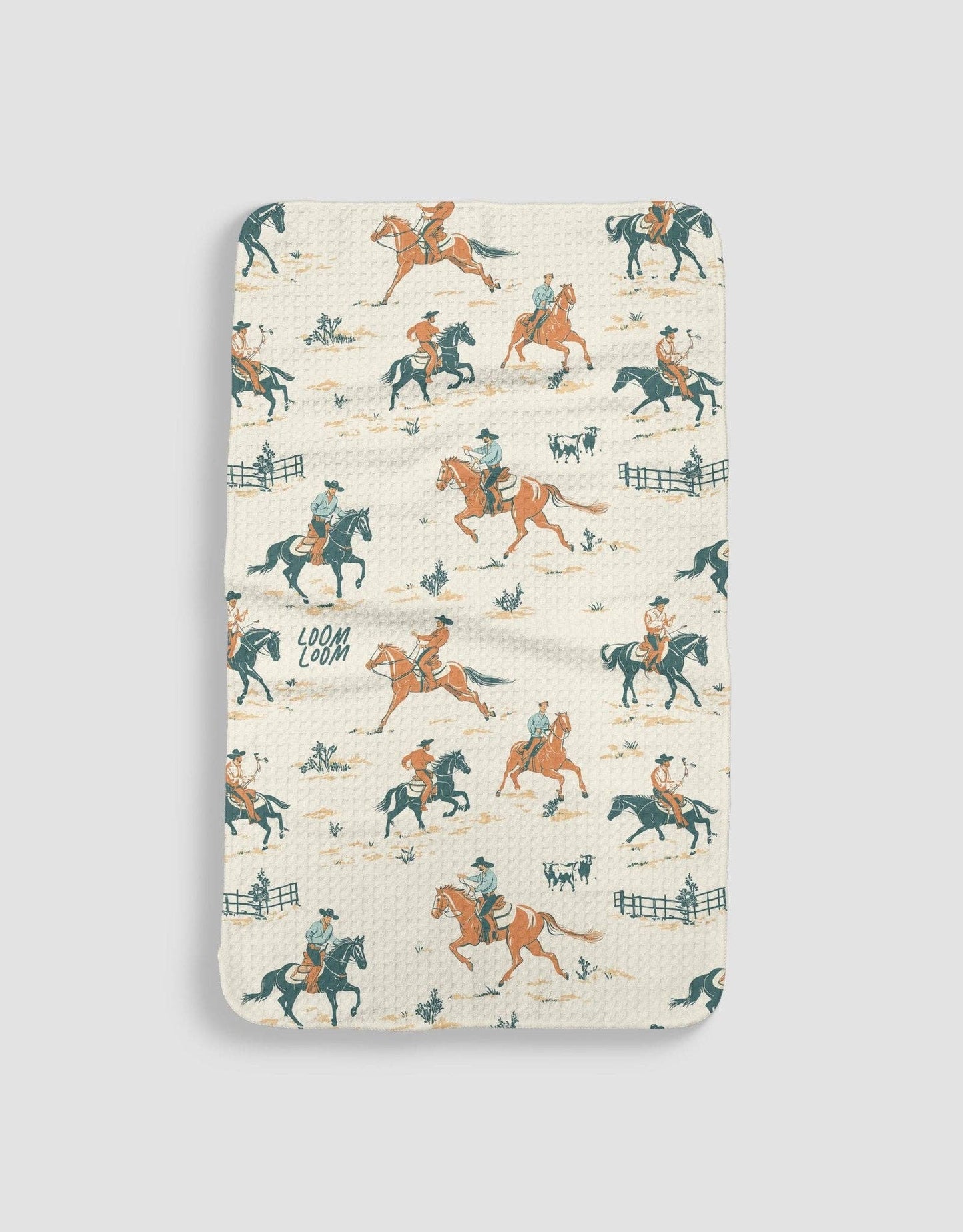 Bronco Tea Towel