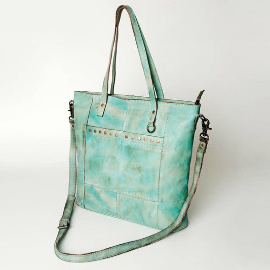 Genuine Leather Tote Bag LU