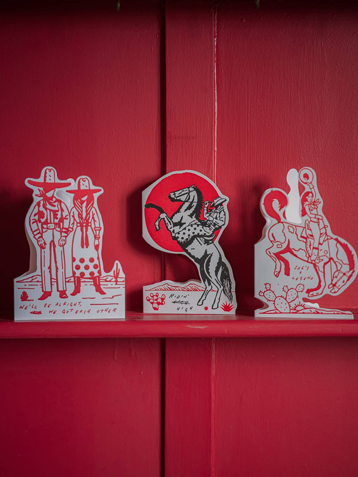 She's A Legend Cowgirl | Cut-Out - Greeting Card Mo