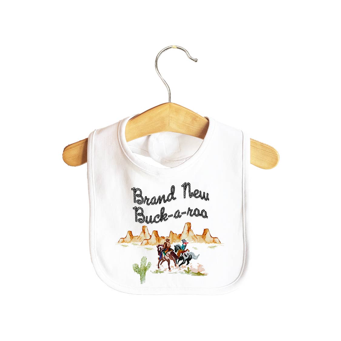 Brand New Buck a Roo Baby Bib