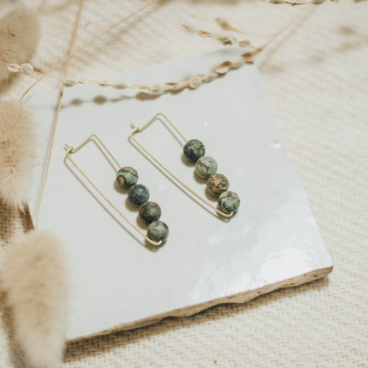 Jasper River Earring LU