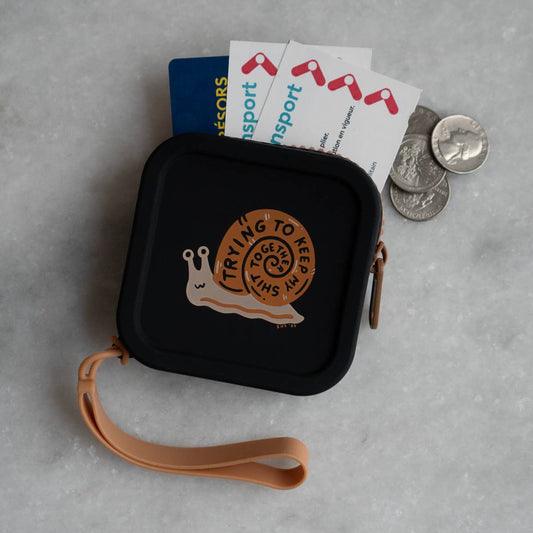 Trying - Zipper Silicone Coin Pouch HP
