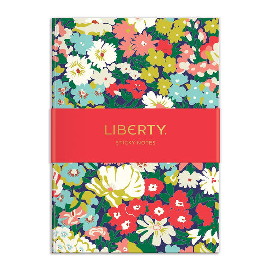 Liberty Floral Sticky Notes Hard Cover Book LU