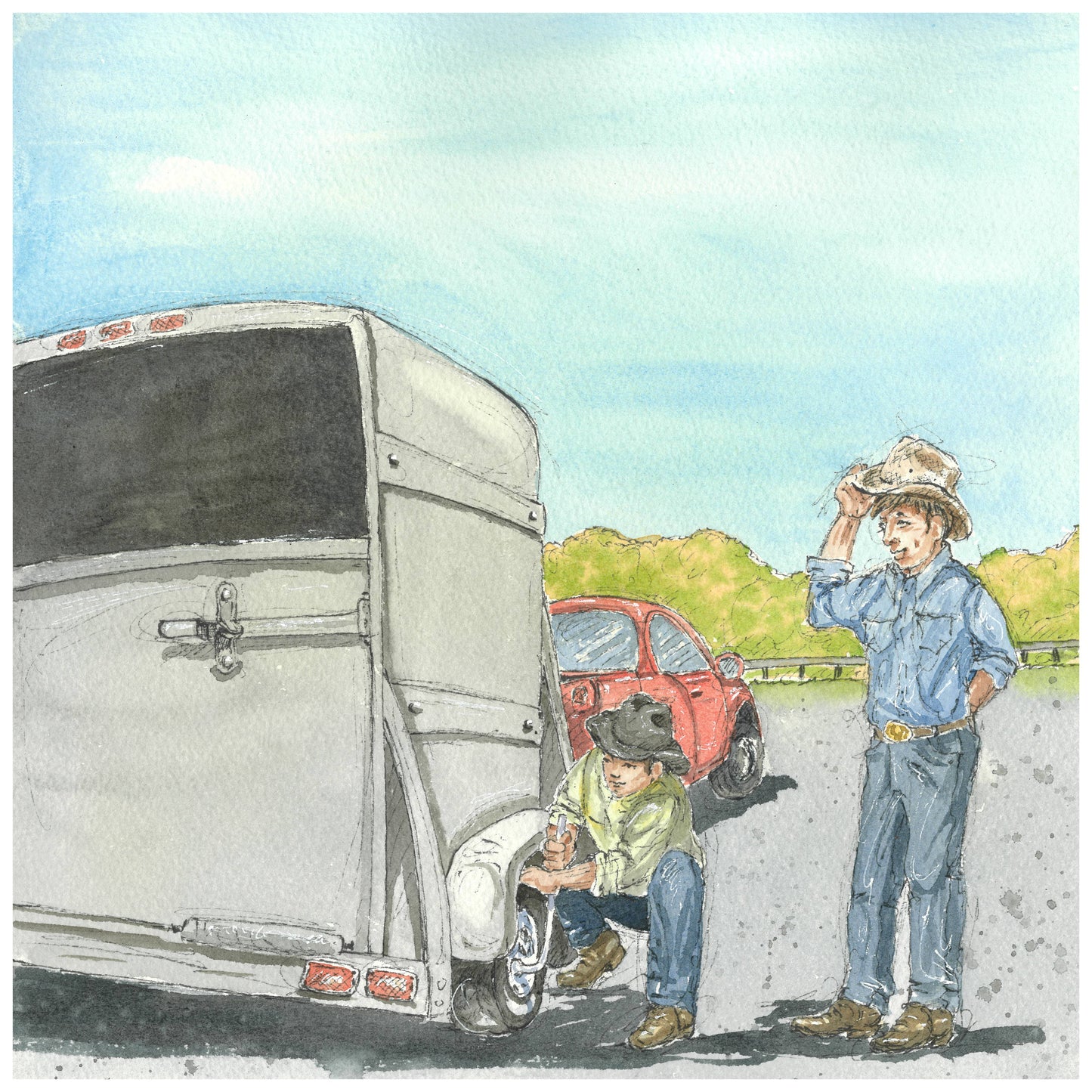 Hardcover: Charlie Learns to Be a Cowboy 