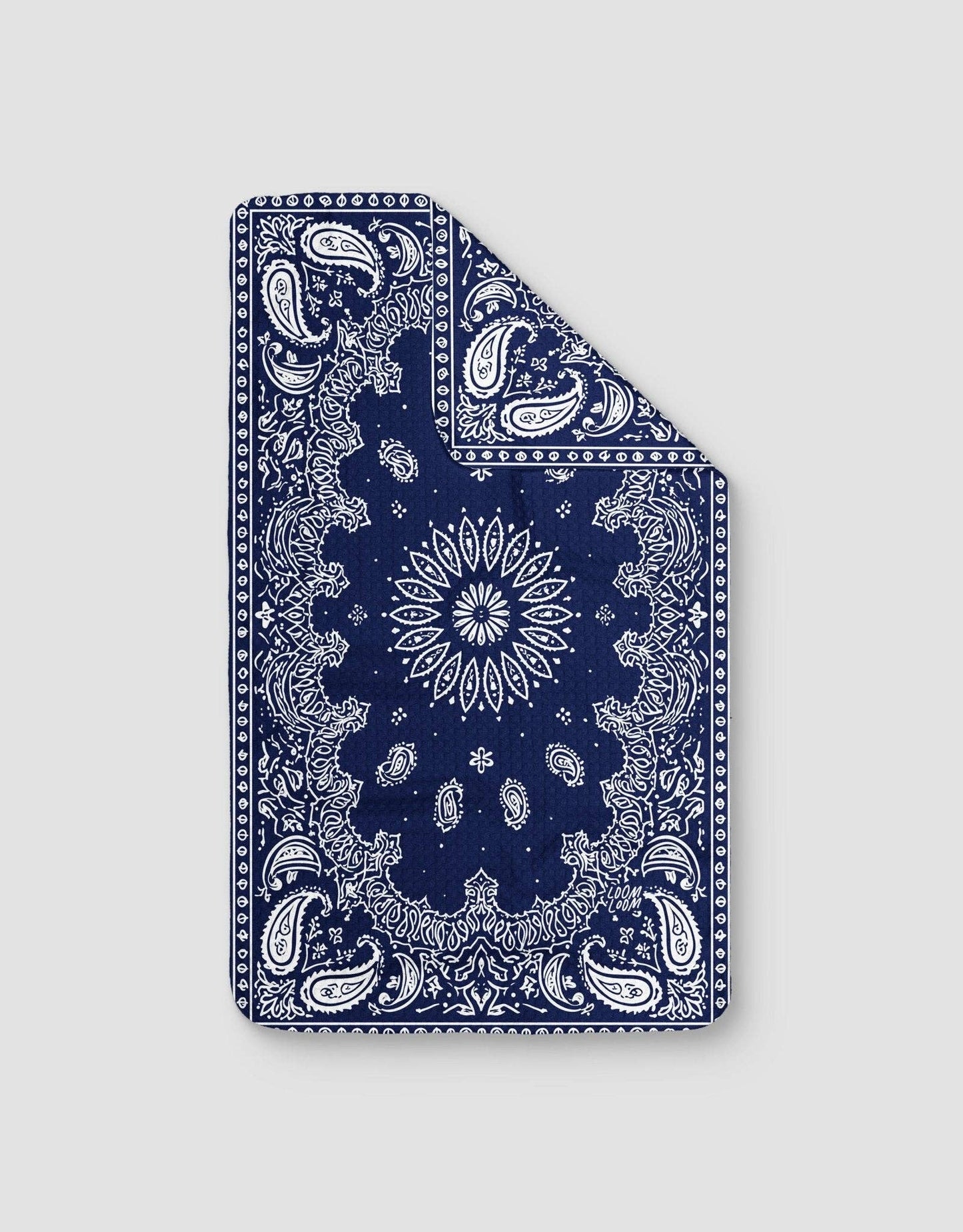 Navy Bandana Kitchen Towel