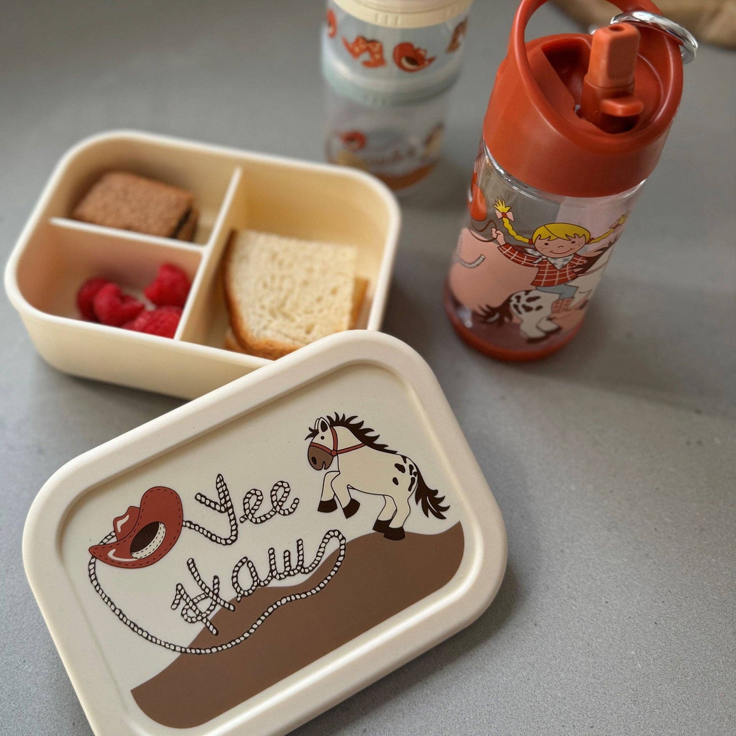 Fresh & Messy Silicone Bento Box | Yee Haw-LU