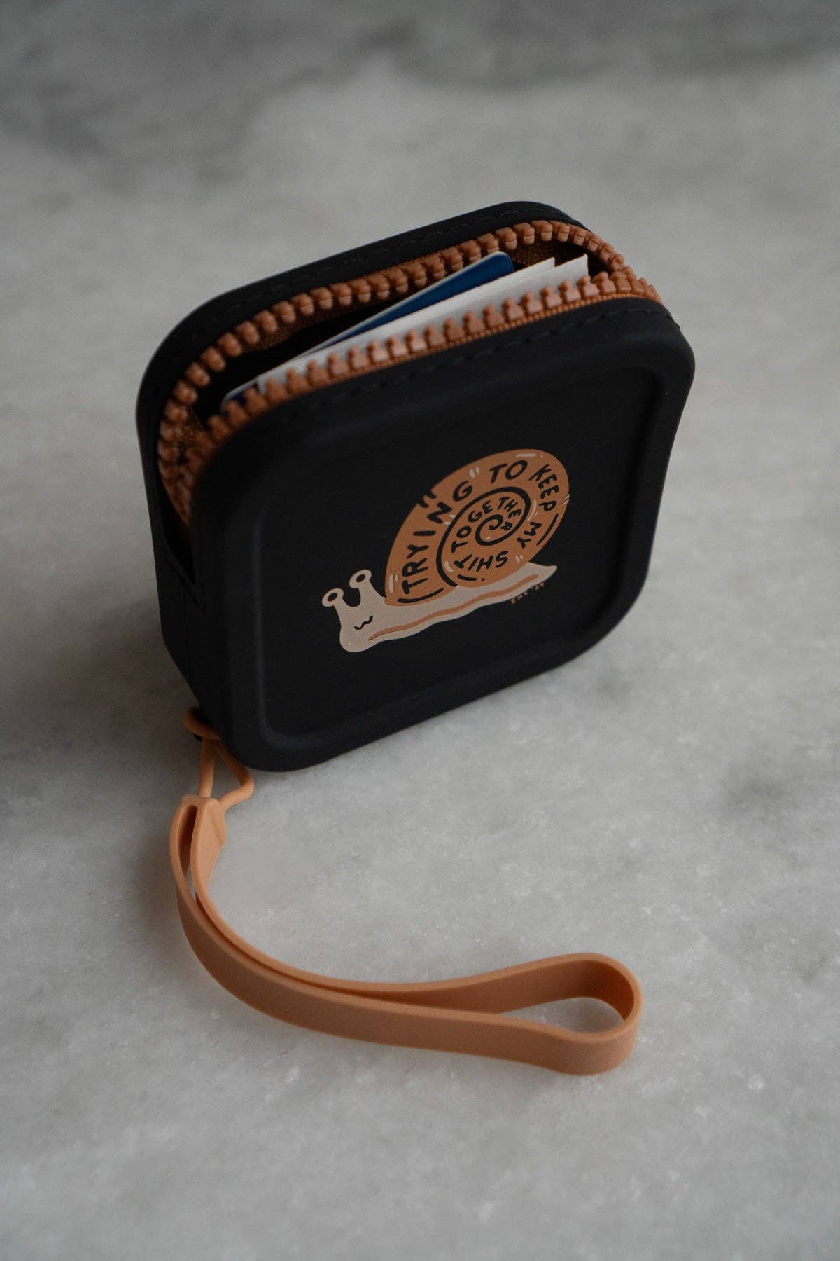 Trying - Zipper Silicone Coin Pouch HP