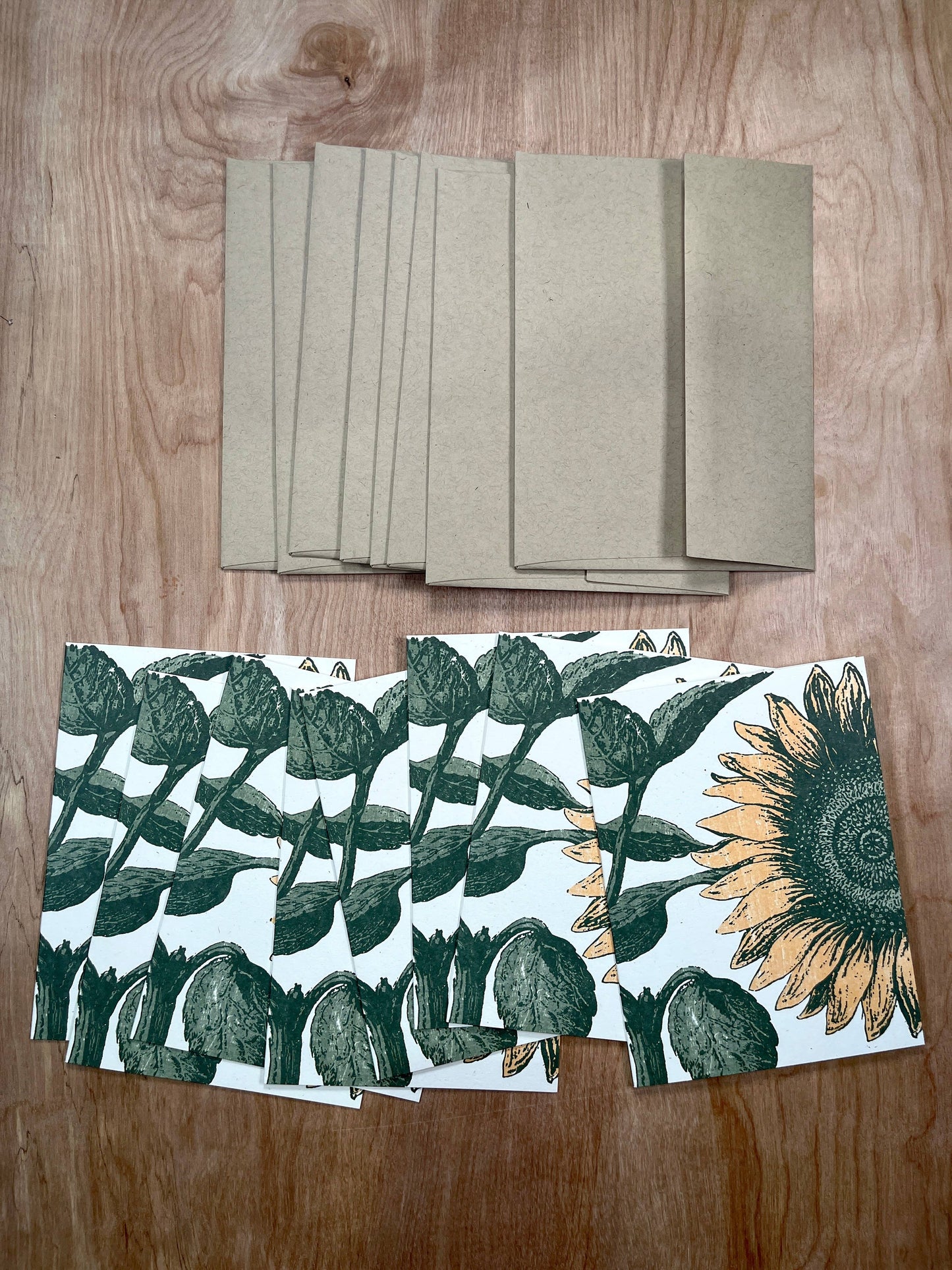Sunflowers Greeting Cards