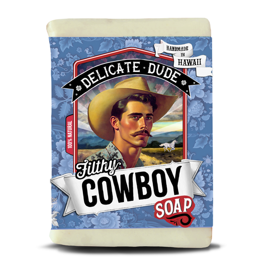 Filthy Cowboy - Delicate Dude Natural Soap: Large-LU