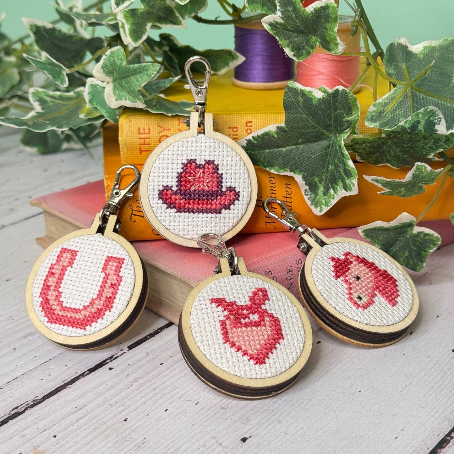 Good Luck Babe! Mini Matchbox Cross Stitch Kit