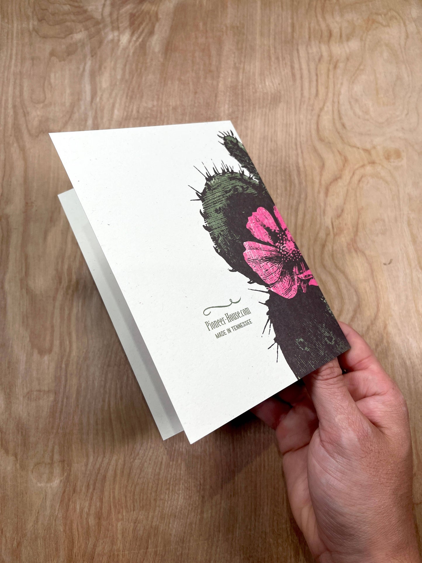 Prickly Pear Cactus Greeting Cards-8 Cards LU