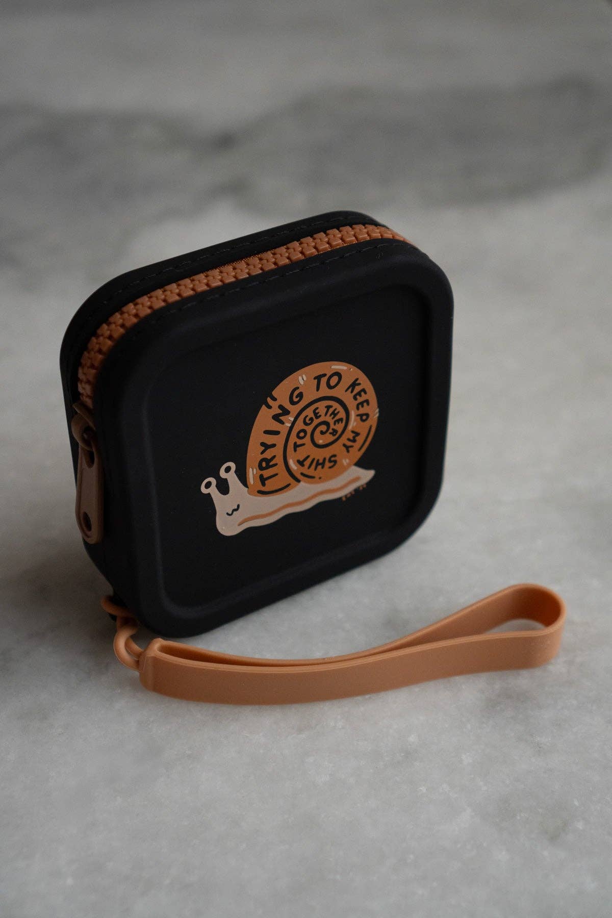Trying - Zipper Silicone Coin Pouch HP
