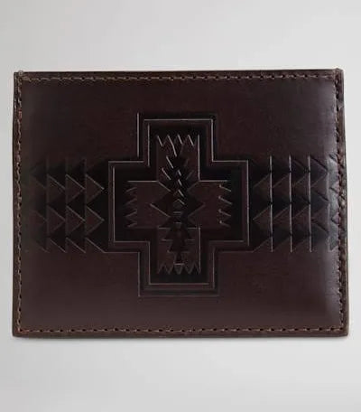 Pendleton Slim Wallet-Dark Brown