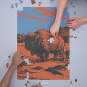 Bison on the Prairie Puzzle