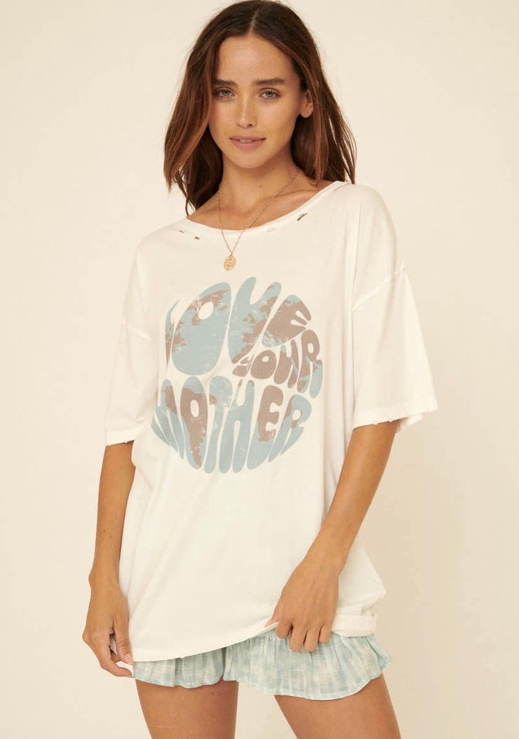 Love Your Mother Earth Vintage Tee
